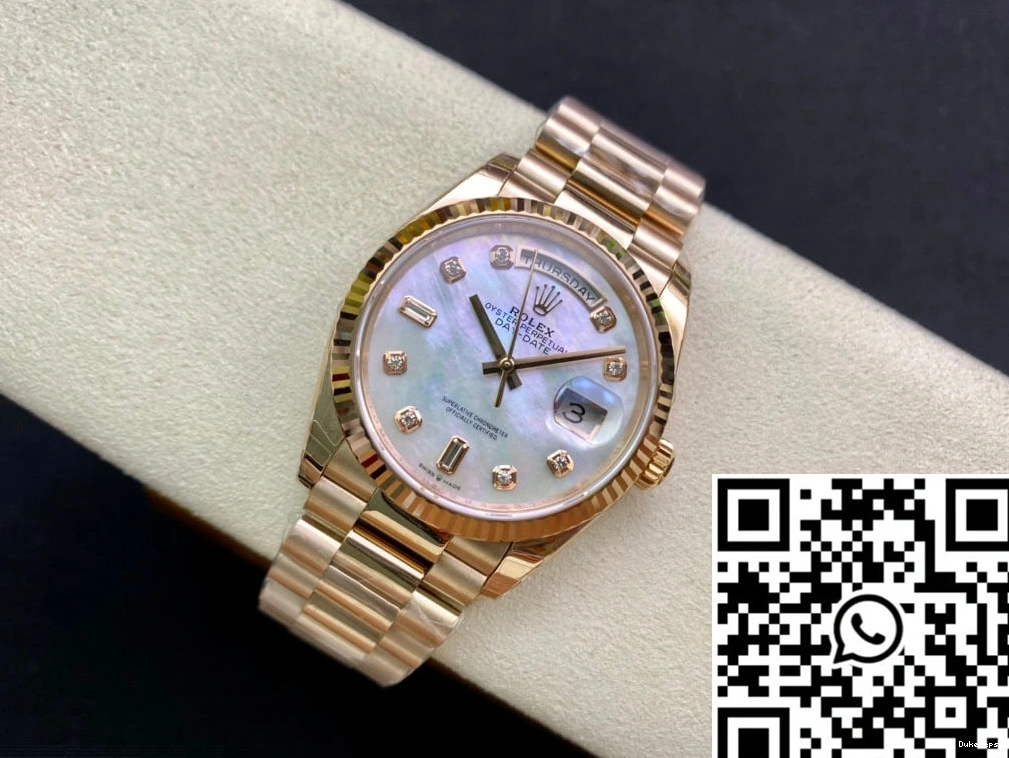 Factory Dial White M128235-0029 Rolex Day Mother-Of-Pearl Date EW 1226